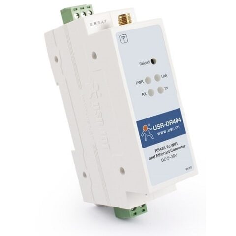 Din Rail RS485 to WiFi Converters USR-DR404 - Sourcewell Devices
