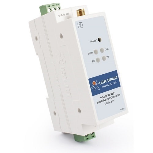 Din Rail RS485 to WiFi Converters USR-DR404